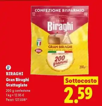 BIRAGHI GRAN BIRAGHI GRATTUGIATO