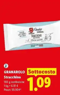 Lidl GRANAROLO Stracchino offerta