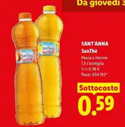 Lidl Sant'Anna SanThé offerta