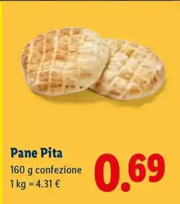 Lidl PANE PITA offerta