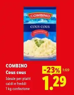 Lidl COMBINO Cous cous offerta