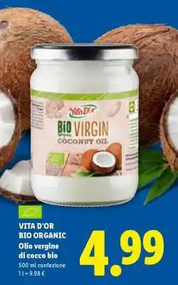 Lidl VITA D'OR BIO ORGANIC offerta