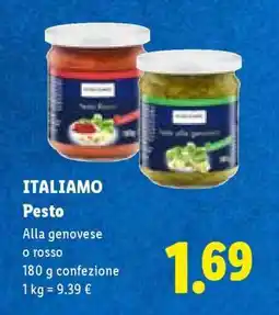 Lidl Italiamo Pesto offerta