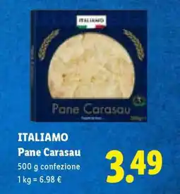 Lidl Italiamo Pane Carasau offerta