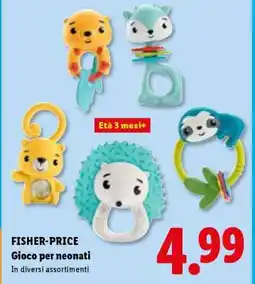 Lidl FISHER-PRICE Gioco per neonati offerta