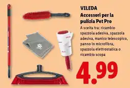 Lidl VILEDA Accessori per la pulizia Pet Pro offerta