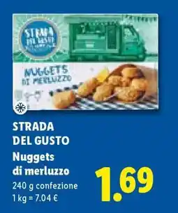 Lidl Strada del Gusto Nuggets di merluzzo offerta