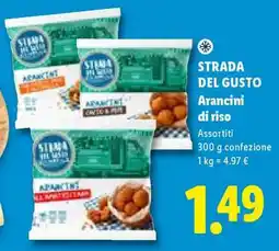 Lidl Strada del Gusto Arancini di riso offerta