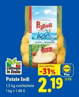 Lidl Patate Iodì offerta