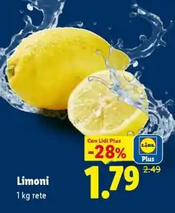 Lidl Limoni offerta