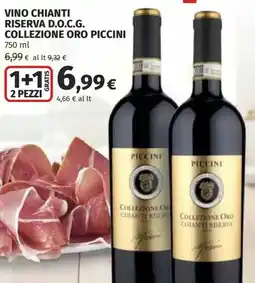 Ipercoop Vino Chianti Riserva D.O.C.G. Collezione Oro Piccini offerta