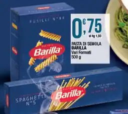 Sidis Pasta di semola Barilla offerta