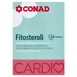 Spazio Conad INTEGRATORE ALIMENTARE FITOSTEROLI CARDIO CONAD offerta