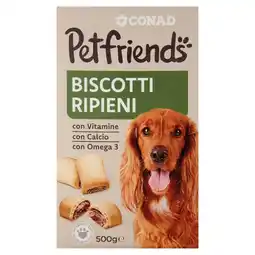Spazio Conad BISCOTTI CONAD PETFRIENDS offerta