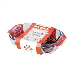Spazio Conad SET 2 TEGLIE RETTANGOLARI PYREX offerta