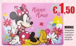 Casalandia Minnie Tovaglietta americana in plastica morbida offerta