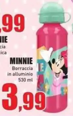 Casalandia Minnie Borraccia in alluminio offerta
