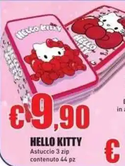 Casalandia Hello Kitty Astuccio 3 zip offerta