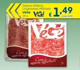 DiMeglio Salame Milano Ungherese affettato VéGé offerta