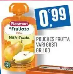 Marketpiù Plasmon Pouches Frutta offerta