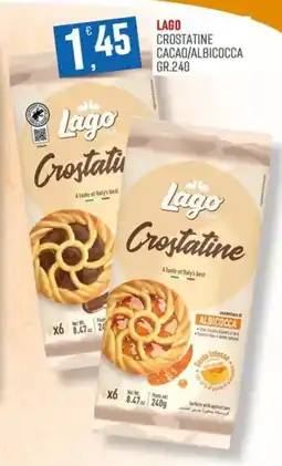 Marketpiù Lago Crostatine Cacao/Albicocca offerta
