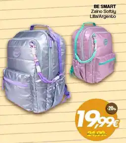 Franzy's Be Smart Zaino Softly Lilla/Argento offerta