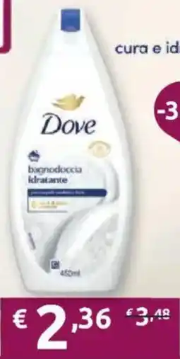 Ipersoap Dove bagnodoccia idratante offerta