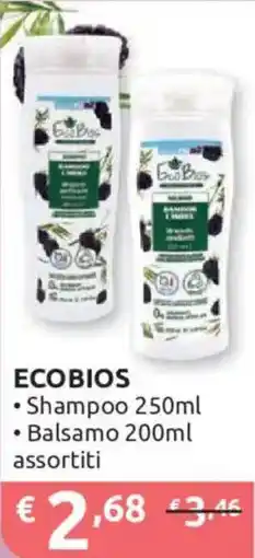 Ipersoap Ecobios Shampoo e Balsamo offerta