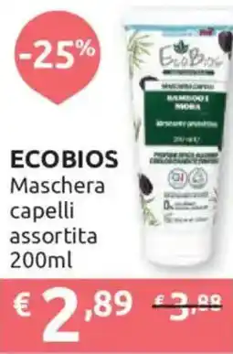 Ipersoap EcoBios Maschera capelli assortita offerta