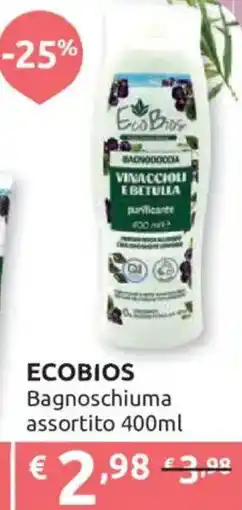 Ipersoap EcoBios Bagnoschiuma offerta