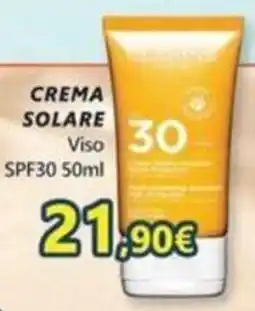 Profumerie Mallardo Crema solare viso SPF30 offerta