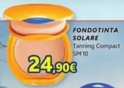 Profumerie Mallardo Fondotinta solare tanning compact SPF10 offerta