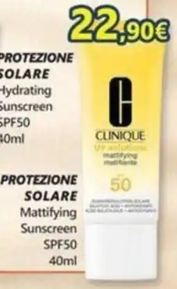 Profumerie Mallardo Protezione Solare Mattifying Sunscreen SPF50 offerta