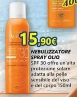 Profumerie Mallardo Nebulizzatore spray olio SPF 30 offerta