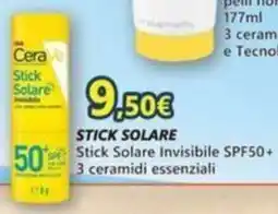 Profumerie Mallardo CeraVe Stick Solare Invisibile SPF50+ offerta