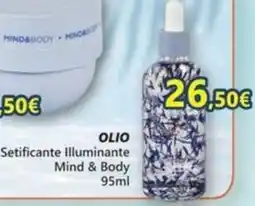 Profumerie Mallardo Olio Setificante Illuminante Mind & Body offerta