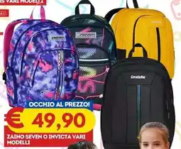 Gipsi Zaino Seven o Invicta offerta