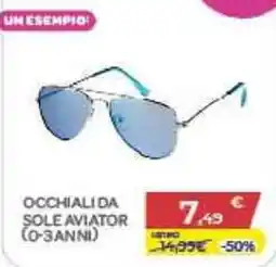 Bimbo Store Occhialida sole aviator offerta