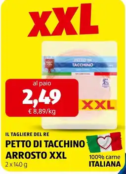 ALDI Il tagliere del re petto di tacchino arrosto xxl offerta