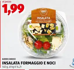 ALDI Good Choice Insalata Formaggio e Noci offerta