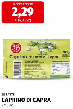 ALDI 3B Latte Caprino di Capra offerta