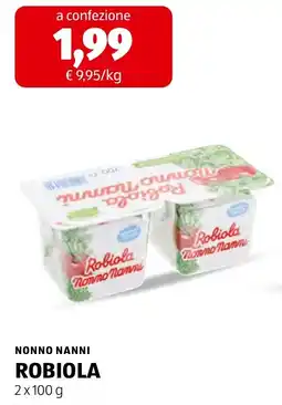 ALDI Robiola Nonno Nanni offerta
