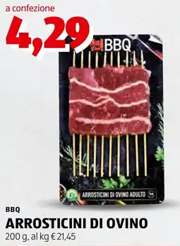 ALDI Arrosticini di ovino offerta