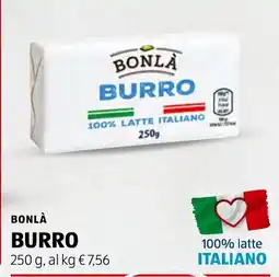 ALDI Bonlà burro offerta