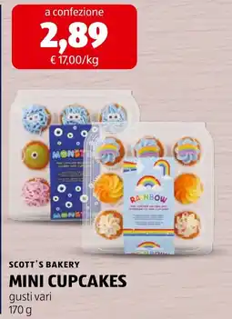 ALDI Scott's Bakery Mini Cupcakes offerta