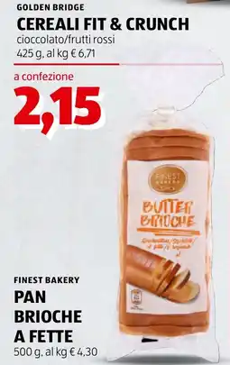 ALDI Cereali Fit & Crunch offerta