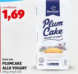 ALDI Buon'ora Plumcake allo yogurt offerta