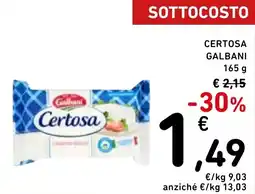 Spazio Conad Certosa Galbani offerta