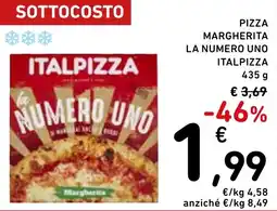 Spazio Conad Pizza Margherita la Numero Uno Italpizza offerta
