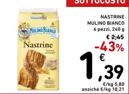 Spazio Conad Nastriene Mulino Bianco offerta